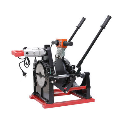 63mm ila 200mm HDPE Alın Füzyon Kaynak Makinesi 2 Kelepçe Yarı Otomatik