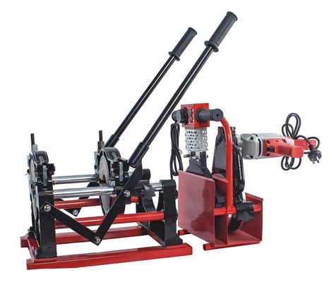 2 Kelepçe2.3KW 63mm - 160mm Manuel Hdpe Boru Kaynak Makinesi